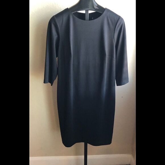 Chetta B LBD w/ gold zipper size 14w - Picture 1 of 9
